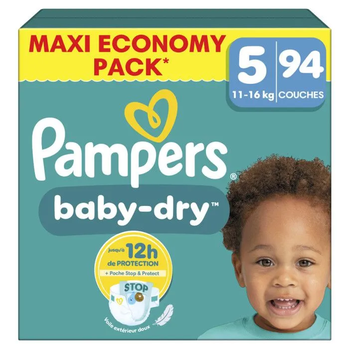 PAMPERS BABY DRY MAXI T5 X94-0