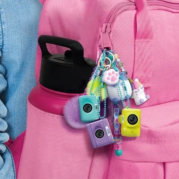Canal Toys – Photo Creator – Appareil Photo et Vidéo Numérique Mini Cam’ – Vintage - avec Porte-clé et Carte SD 1Go Incluse – CLK 06-4