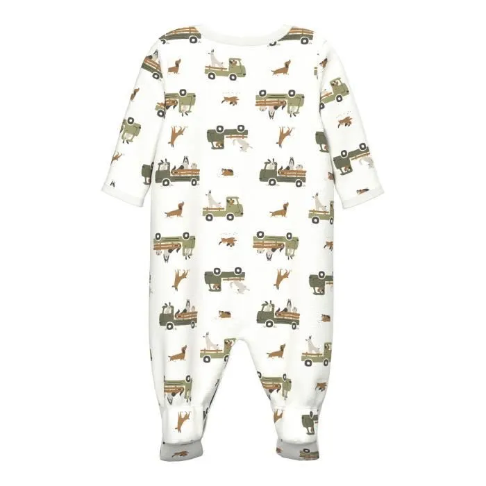 Grenouillère bébé garçon Name it W/F Dog Dog - bright white - 6 mois-1