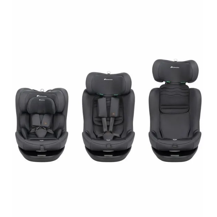 BEBECONFORT Athena 360 i-Size, Siège auto multi-âges pivotant , Isofix, 4 Inclinaisons, De 0 à 12 ans, 40-150 cm, Mineral Graphite-3
