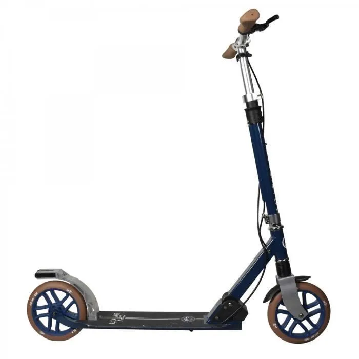 Globber - Trottinette 2 roues citadine SWITCH 2 SAFE - Bleu Marine-2