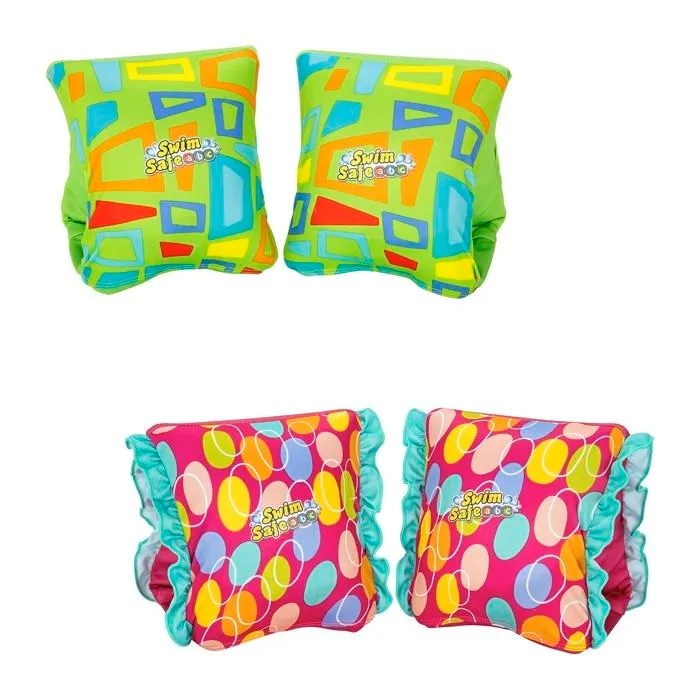 Bouee - brassard - flotteur - gonflable de securite enfant Bestway Swim Safe Abc Brassards Gonflables Tissu Aquastar m/L-0