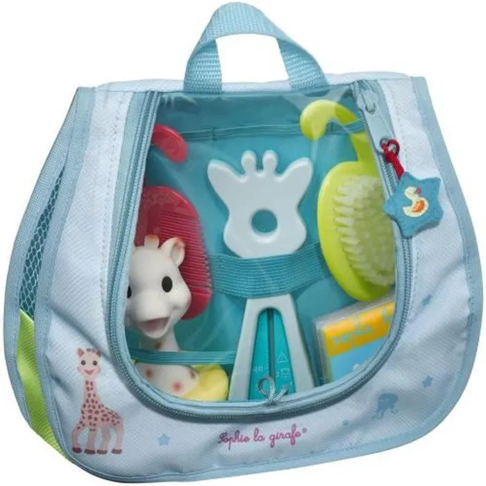 SOPHIE LA GIRAFE Trousse de toilette + accessoires-0
