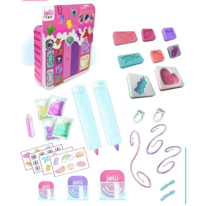 Jouet créatif - GIOCHI PREZIOSI - Jelli Rez - Super Glitter - Mixte - A partir de 7 ans-2