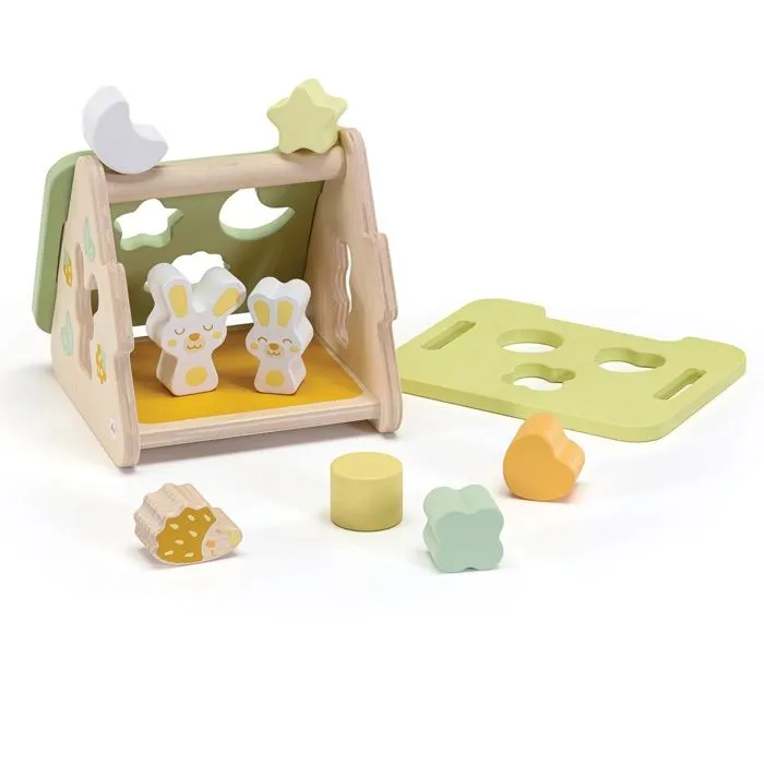 Jeu d'encastrement - Sevi - 83112 - Bois - 11 éléments - 12 mois et plus-2