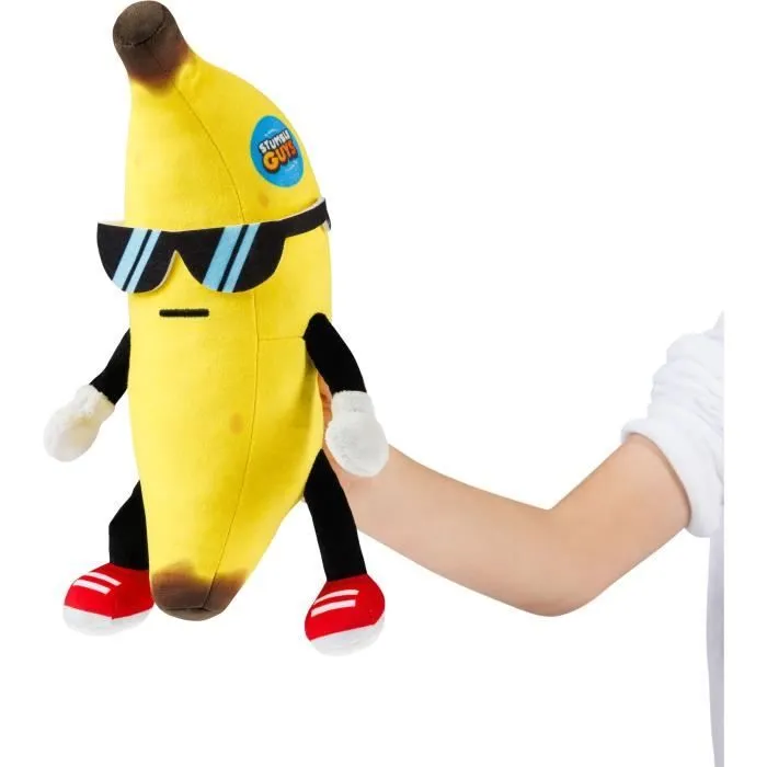 BANDAI - Stumble Guys - Peluche 30 cm - Banana Guy-1
