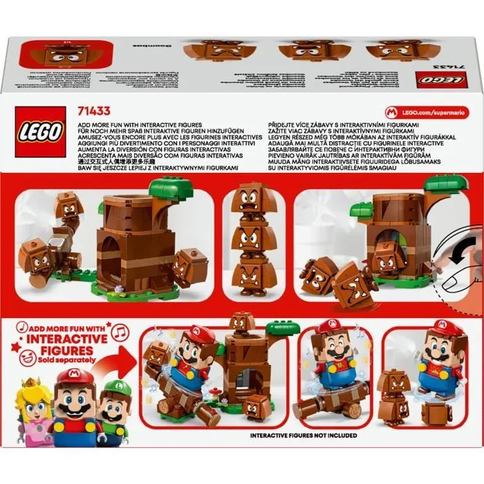 LEGO® Super Mario 71433 Terrain de jeu des Goombas - Objet collector Nintendo-4