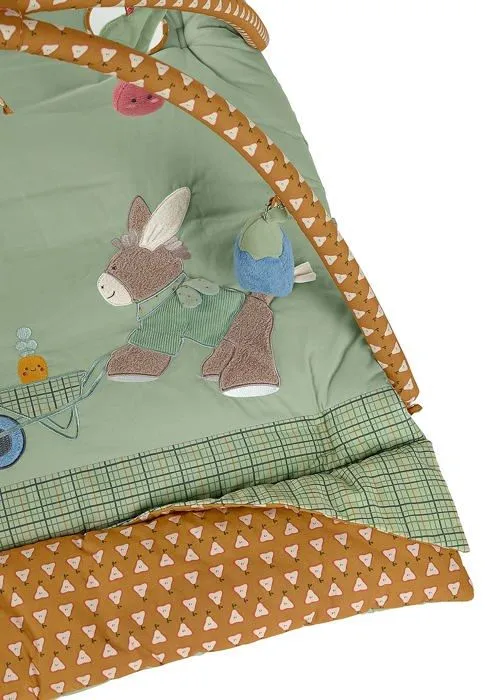 Portique bebe Sterntaler - 9122106 - Arche de Jeu Emmily pour bebe avec Fonctions ane Emmilius, , Vert Clair, S-3