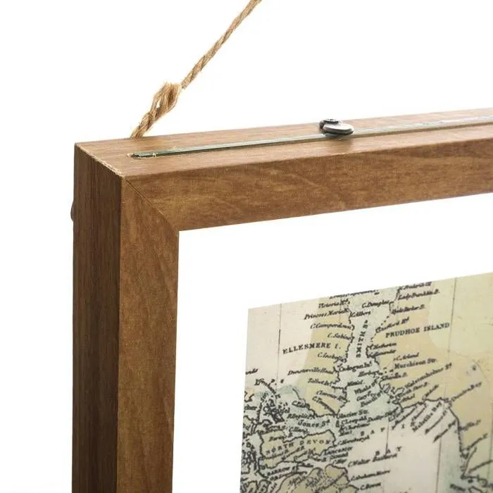 Cadre Loft en verre - 38 x 48 cm - Beige-1
