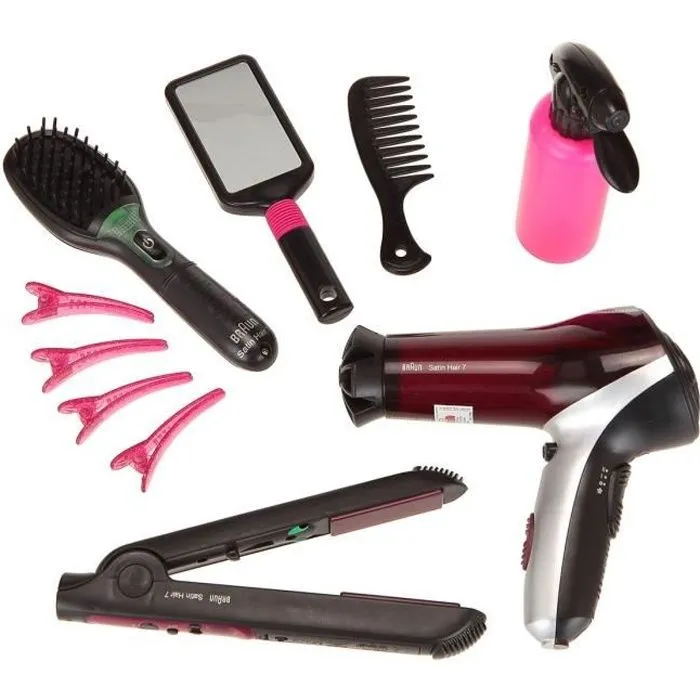 KLEIN - Mega set de coiffure Braun Satin Hair 7 pour enfant-0