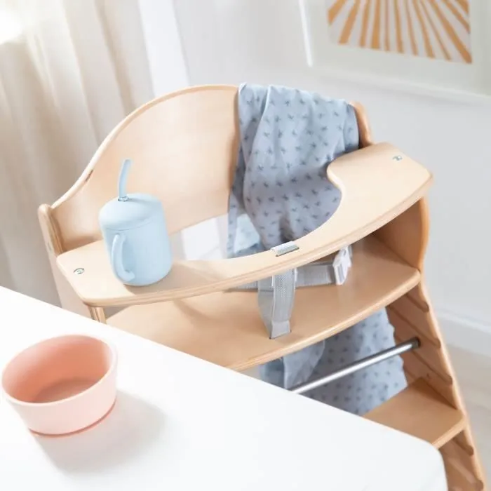 ROBA Chaise Haute Évolutive Chill Up - Bois Naturel-2