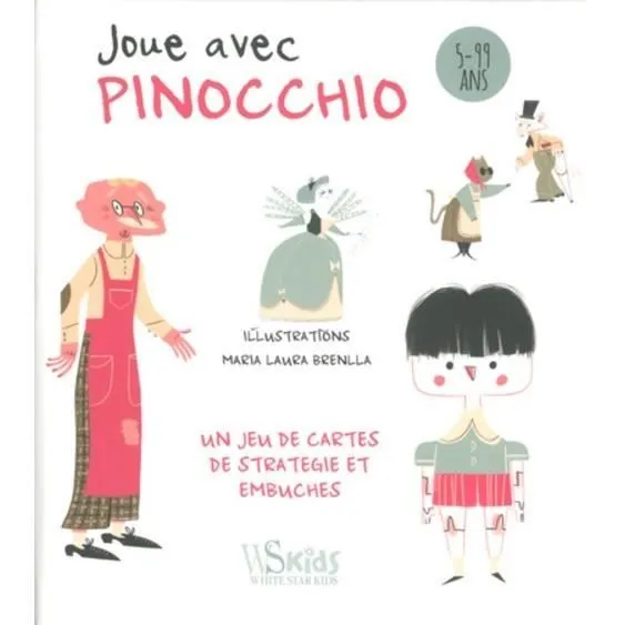 Jeu de cartes de stratégie et embûches - Pinocchio - 2 joueurs ou plus - 30 min-0