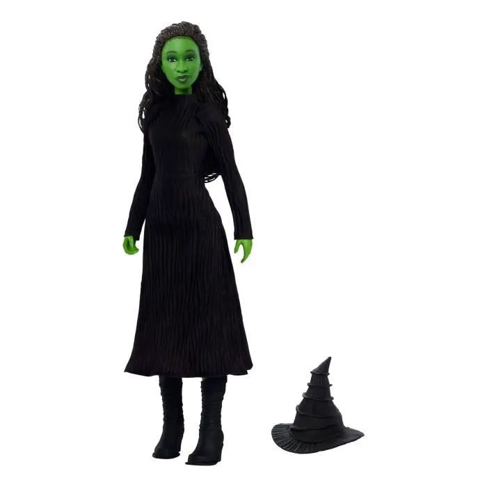 Mattel-Wicked-Poupée Elphaba chantante avec habillages et accessoires - Wicked - HYM40-2