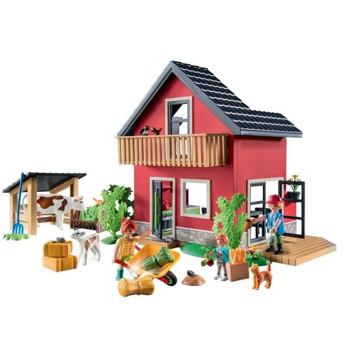 PLAYMOBIL 71248 Petite ferme, Country La Ferme, 137 pièces, Dès 4 ans-1