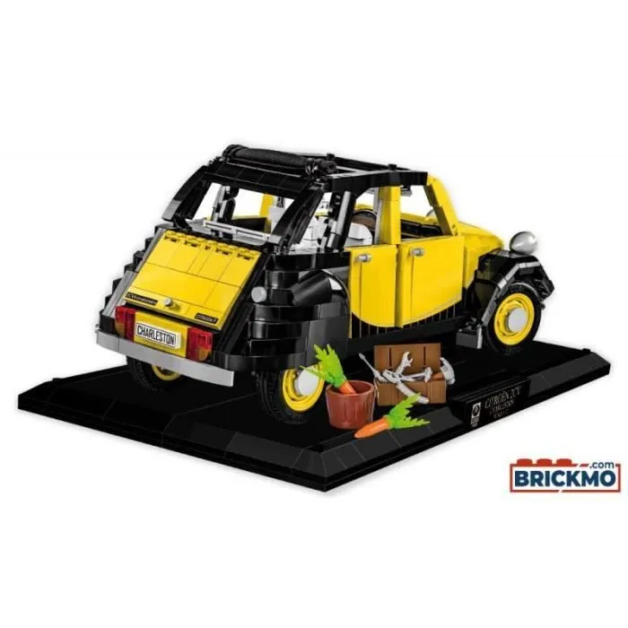 Maquette - CITROEN - 2CV CHARLESTON E.E - 1630 PCS - Échelle 1/12 - Intérieur-3