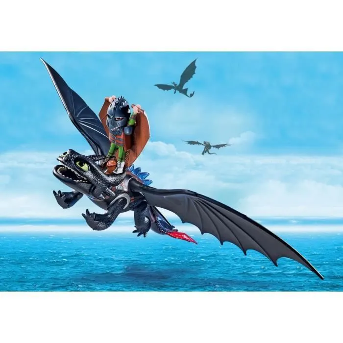 PLAYMOBIL - Dragons Edition Limitée - Harold et Krokmou-2