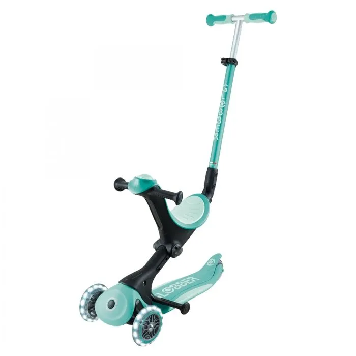 Globber - Trottinette évolutive GO-UP DELUXE LIGHTS - Vert menthe-2