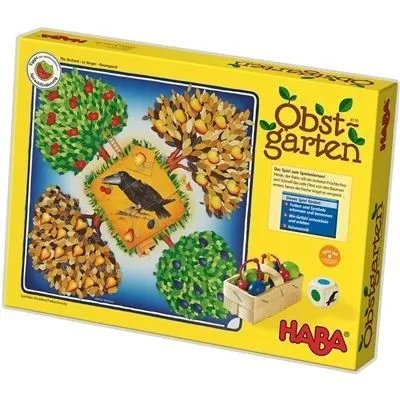 Jeu de société - HABA - Le Verger - Version Allemande - 2 joueurs ou plus - À partir de 3 ans-0