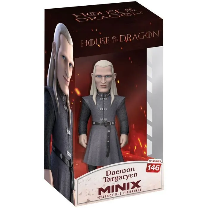 Figurine de collection - Minix - Daemon Targaryen - 120 mm - Peinte à la main - Mixte-1