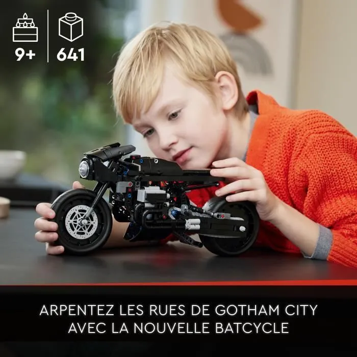 LEGO® Technic 42155 Le Batcycle de Batman, Construction de Maquette, Jouet de Moto, Collection-5