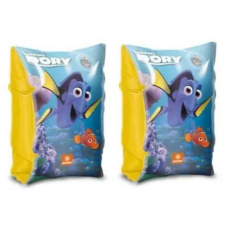 Brassards de natation pour bébé Dory Disney - HOMEROKK - Gonflables - Bleu/Jaune-1