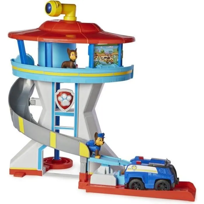 Bebeboutik Tour de Controle Pat Patrouille 1 Vehicule et 2 Figurines Des 3 ans