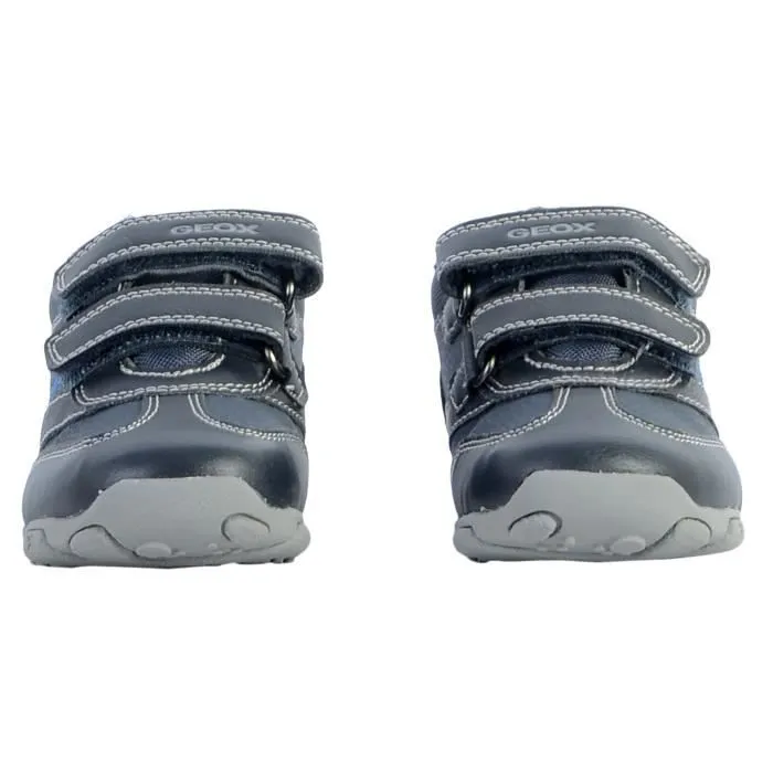 Basket Enfant - Geox - Balu B1636A - Scratch - Bleu - Marine/Royale - Confort Optimal-2