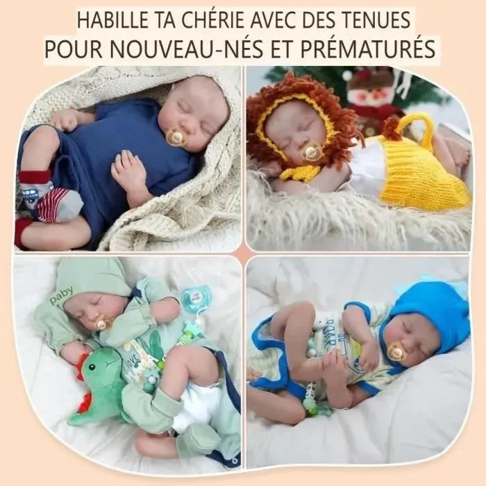 Poupée Reborn - Levi - Reborn Doll - Silicone - 49 cm - Garçon-3