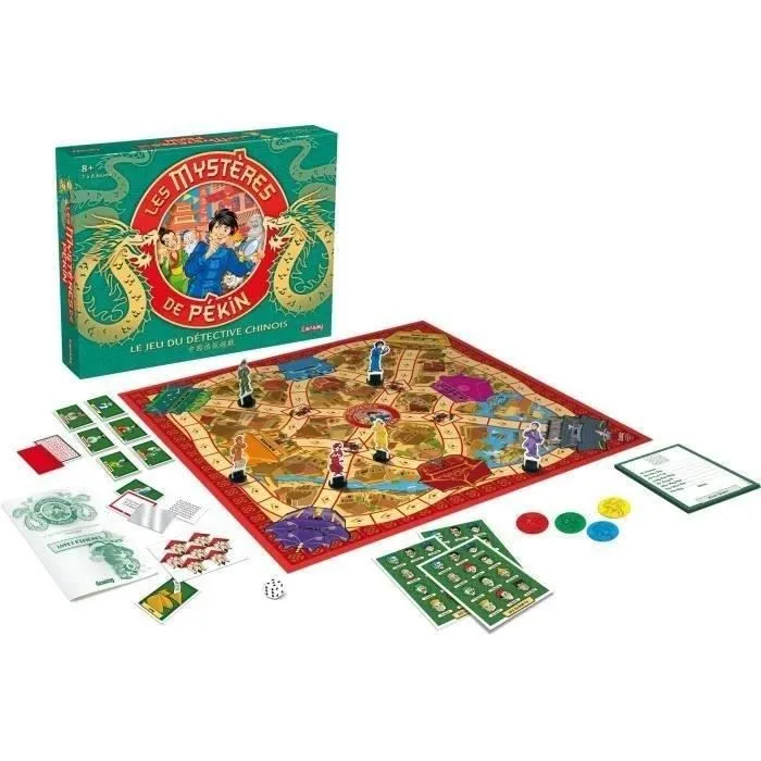 LANSAY - LES MYSTÈRES DE PÉKIN - Jeu de société - Version Originale - 2 à 6 joueurs - Dès 8 ans-1