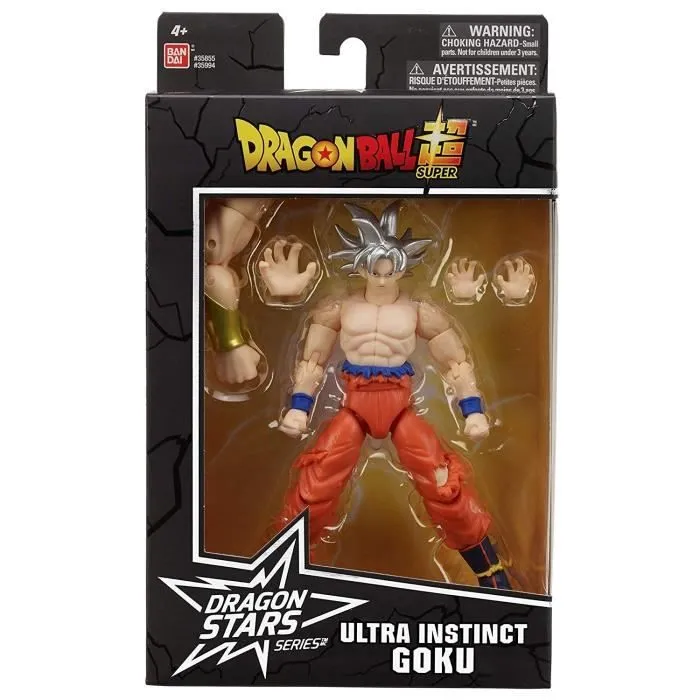 Figurine Dragon Ball 17cm - BANDAI - Goku + Broly Part. 1 - Ultra Instinct-3