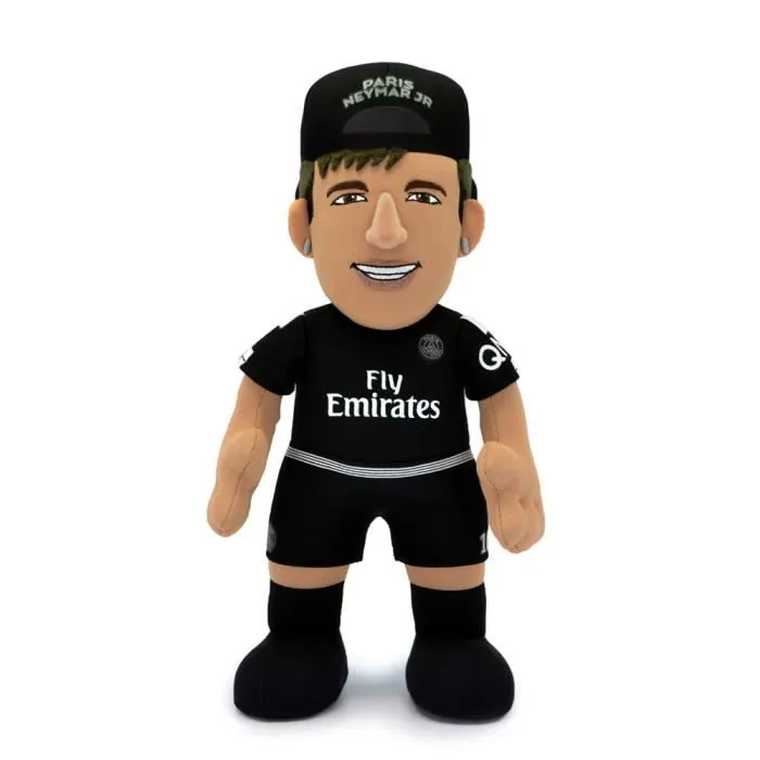Poupluche Neymar Jr. 25 cm - Paris Saint-Germain - Noir - Peluche Enfant-0