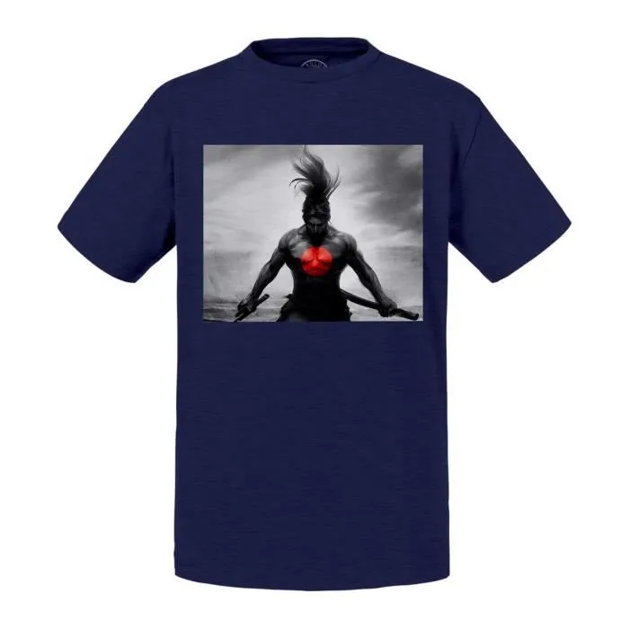 T-shirt Enfant Bleu Yasuo Legends League Of Legends Lol Jeux Video-0