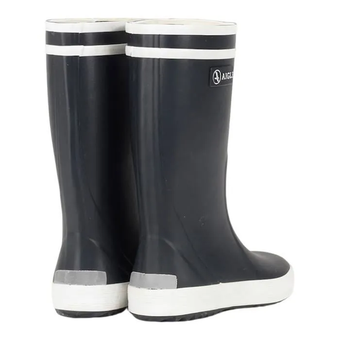 Bottes enfant - Aigle - Lolly Pop 2 - Caoutchouc - Marine/blanc - Haute tige-2