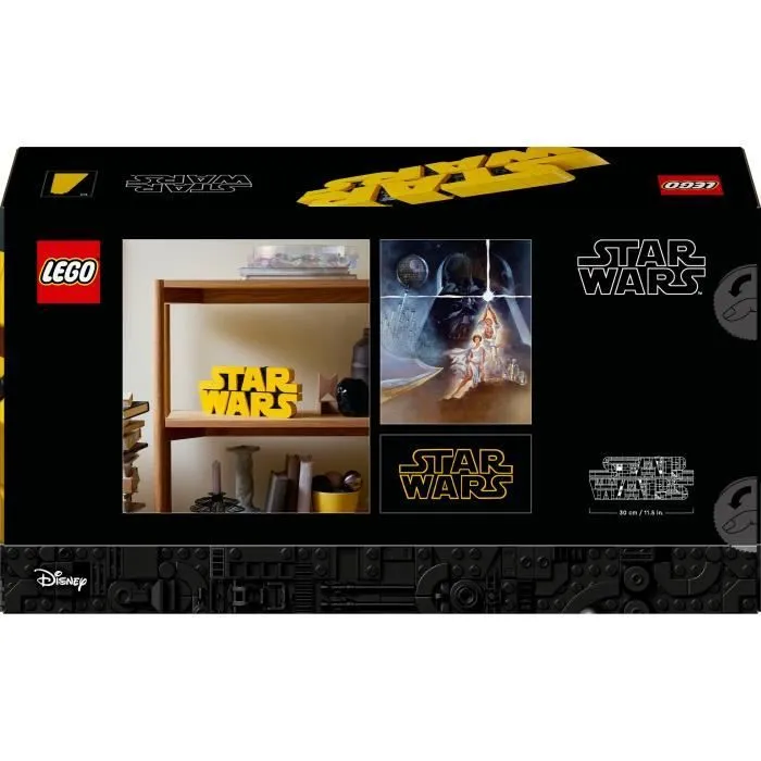 LEGO Star Wars 75407 Logo De Star Wars En Briques - Set De Construction Pour Adulte – Déco-5