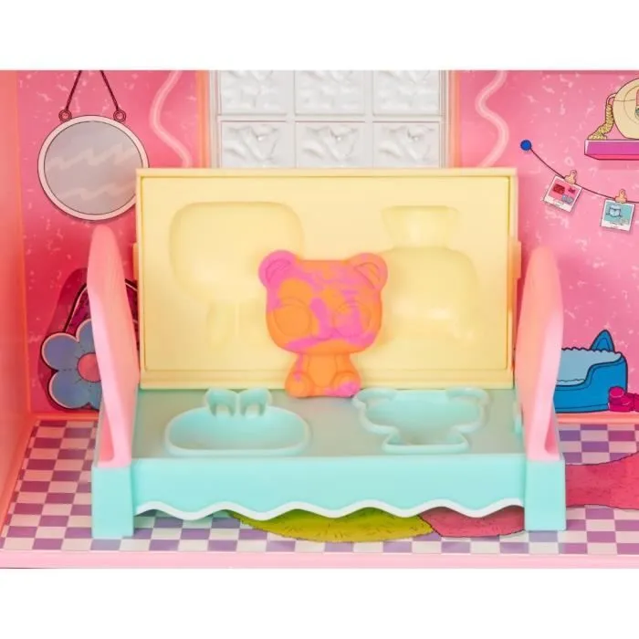 L.O.L. Surprise - Maison de poupée Squish Sand - Sable magique réutilisable - Pour poupées 7,5 cm-4