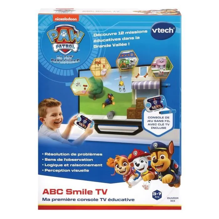 VTECH - PAT PATROUILLE - ABC Smile TV - Ma Première Console TV Éducative-4