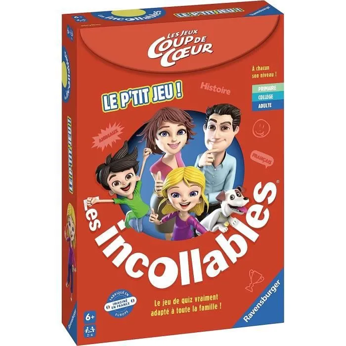 Jeu de quiz et défis Le p'tit jeu des Incollables - Ravensburger-3