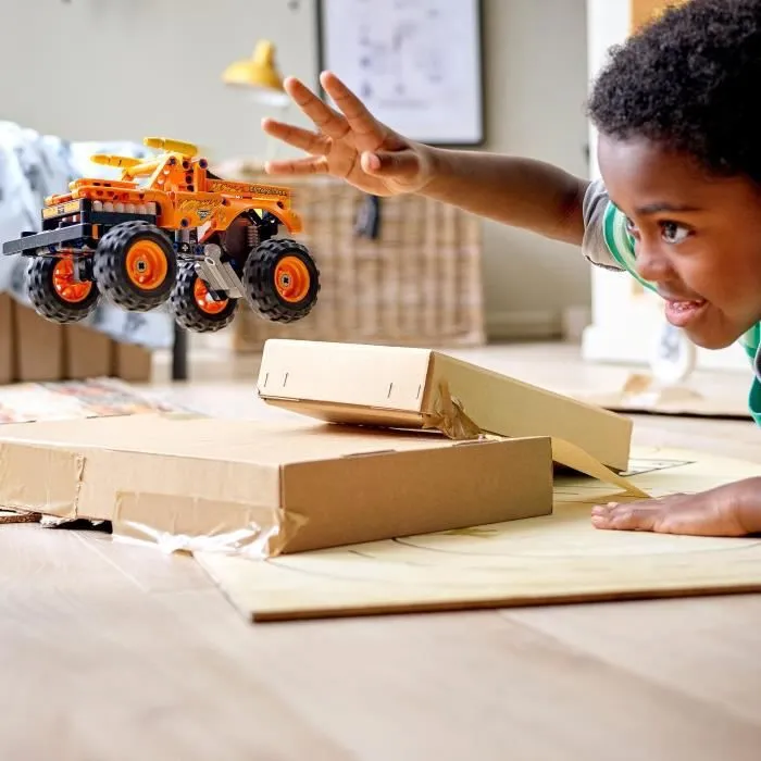 LEGO® 42135 Technic Monter Jam El Toro Loco Voiture Jouet pour Enfants dès 7 Ans 2 en 1 Truck et Véhicule Tout-Terrain-4
