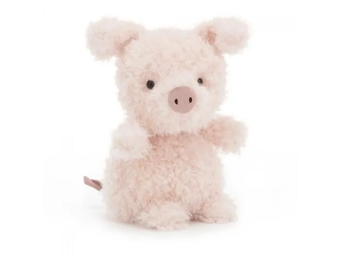 Peluche - Jellycat - Little Pig - 18 cm - Rose - Mixte-0