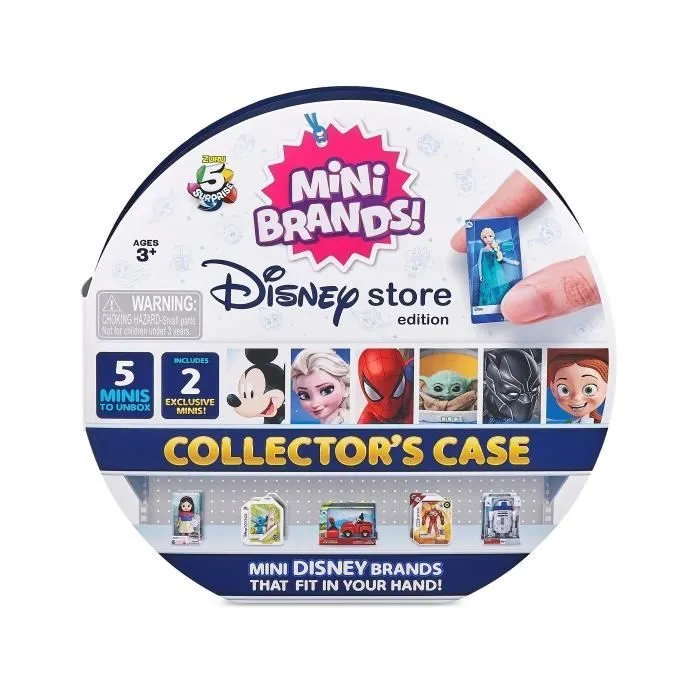 ZURU- 5 SURPRISE-MINI BRANDS DISNEY BOITE COLLECTEOR, 77207, MULTICOLO-0