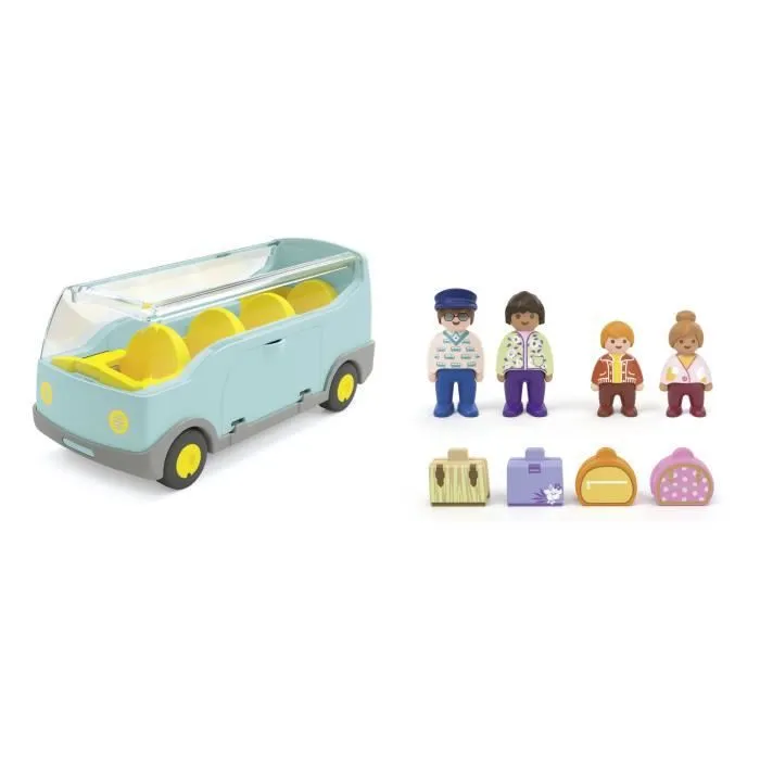 PLAYMOBIL Junior 71682 Autocar de voyage, Dès 12 mois-4