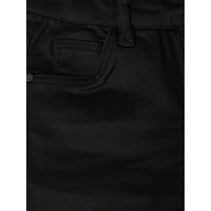 Legging fille Name it Polly Toras - black denim-3