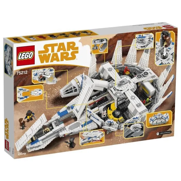 LEGO® Star Wars™ 75212 Le Faucon Millenium Du Raid De Kessel-4