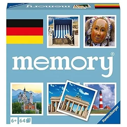RAVENSBURGER DEUTSCHLAND MEMORY-20883-LE CLASSIQUE TRAVERSANT L'ALLEMA-0