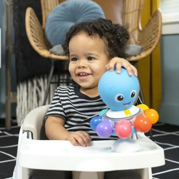 BABY EINSTEIN OPUS le poulpe - Jouet d'éveil sensoriel ventouse tournant et à partir de 3 mois à 3 ans-6