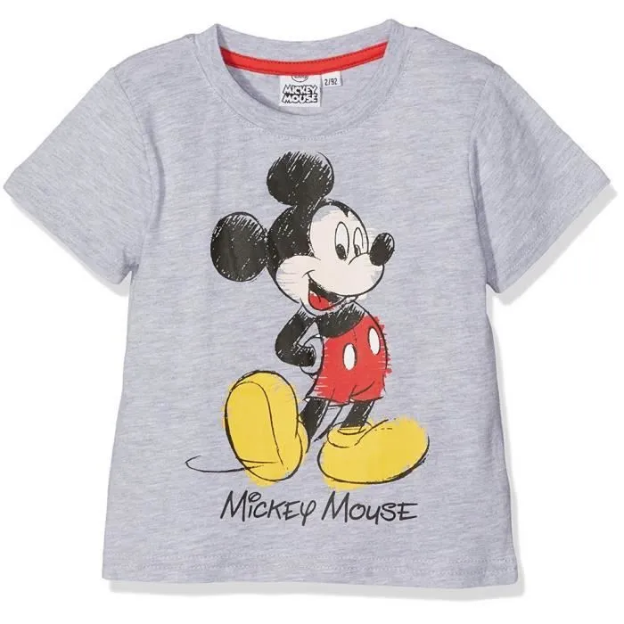 T-Shirt Mickey Mouse 6 ans enfant Tee Disney