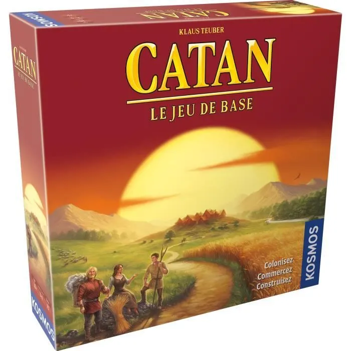 Catan Jeu de base - Asmodee - Jeu de société-0