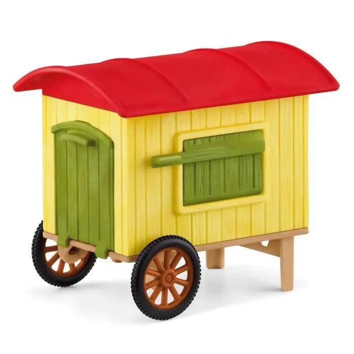 Coffret Poulailler Mobile SCHLEICH - Farm World - Avec 1 coq, 1 poulet, 1 poussin et des œufs-6