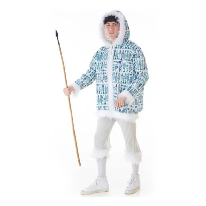 Déguisement Poisson Esquimau - LLOPIS - XL - Multicolor - Veste avec capuche - Pantalon inclus-2