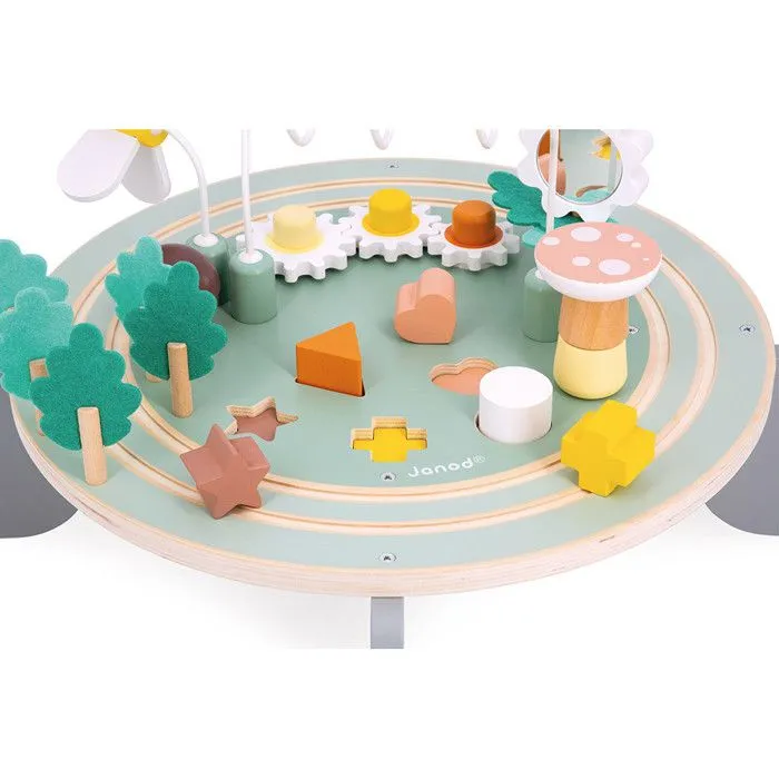 Table d'Activités en Bois Sweet Cocoon - 9 Activités pour Enfants - Jouet d'Éveil - en Bois FSC - Thème Jardin - Dès 12 mois-5